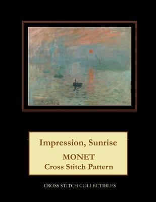 Impression, Sunrise: Monet cross stitch pattern