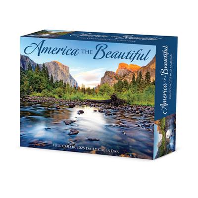 America the Beautiful 2025 6.2 X 5.4 Box Calendar