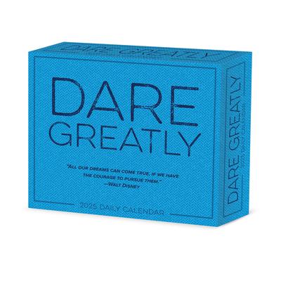 Dare Greatly 2025 6.2 X 5.4 Box Calendar