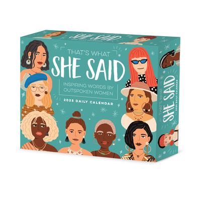 That's What She Said 2025 6.2 X 5.4 Box Calendar