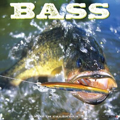 Bass 2025 12 X 12 Wall Calendar