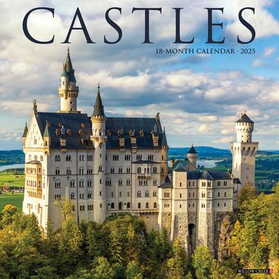 Castles 2025 12 X 12 Wall Calendar