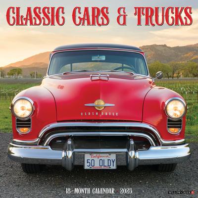 Classic Cars & Trucks 12 X 12 Wall Calendar