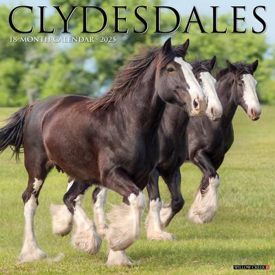 Clydesdales 2025 12 X 12 Wall Calendar