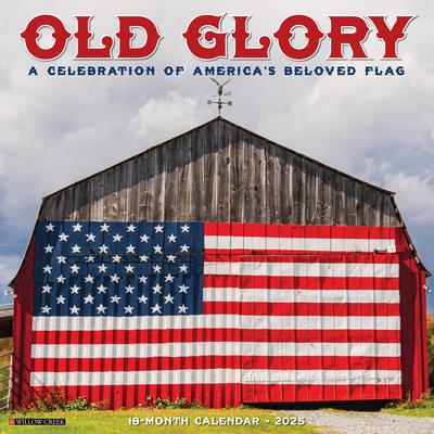 Old Glory 2025 12 X 12 Wall Calendar