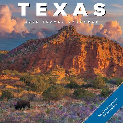 Texas 2025 12 X 12 Wall Calendar