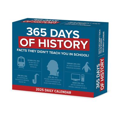 365 Days of History 2025 6.2 X 5.4 Box Calendar