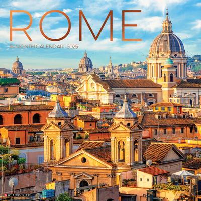 Rome 2025 12 X 12 Wall Calendar