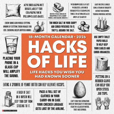 Hacks of Life 2026 Wall Calendar Subscription