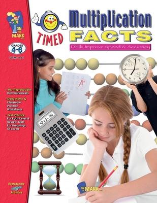 Timed Multiplication Drill Facts Grades 4-6