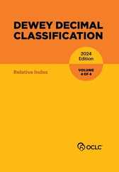 Dewey Decimal Classification, 2024 (Relative Index) (Volume 4 of 4) Subscription