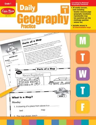 Daily Geography Practice: Grade 1