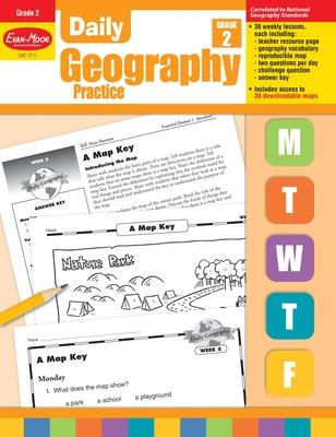 Daily Geography Practice: Grade 2