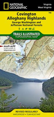 Covington, Alleghany Highlands Map [George Washington and Jefferson National Forests]