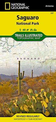 Saguaro National Park Map