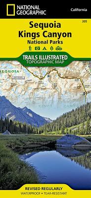 Sequoia and Kings Canyon National Parks Map