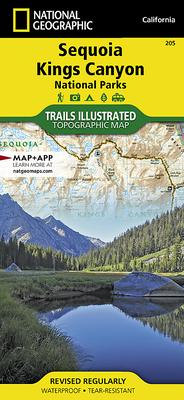 Sequoia and Kings Canyon National Parks Map