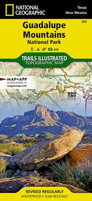 Guadalupe Mountains National Park Map