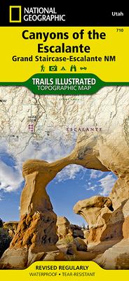 Canyons of the Escalante Map [Grand Staircase-Escalante National Monument]