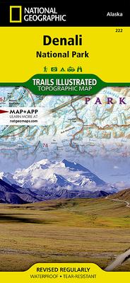 Denali National Park and Preserve Map