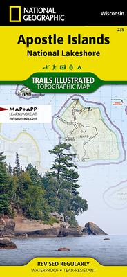 Apostle Islands National Lakeshore Map