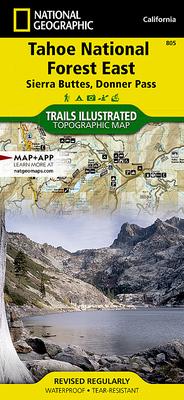 Tahoe National Forest East Map [Sierra Buttes, Donner Pass]