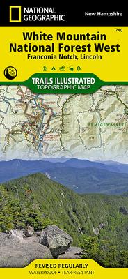 White Mountain National Forest West Map [Franconia Notch, Lincoln]