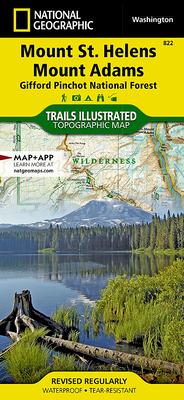 Mount St. Helens, Mount Adams Map [Gifford Pinchot National Forest]