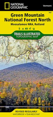 Green Mountain National Forest North Map [Moosalamoo National Recreation Area, Rutland]