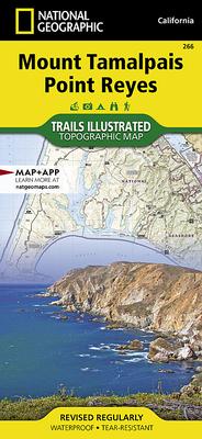 Mount Tamalpais, Point Reyes Map