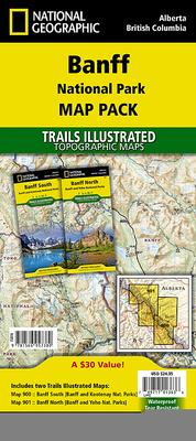 Banff National Park [Map Pack Bundle] by National Geographic Maps ...