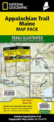 Appalachian Trail: Maine [Map Pack Bundle]