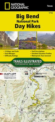 Big Bend National Park Day Hikes Map