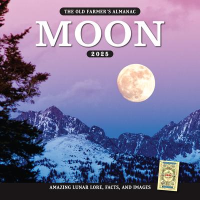 The 2025 Old Farmer's Almanac Moon Wall Calendar