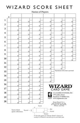 Wizard(r) Oversized Scorepads