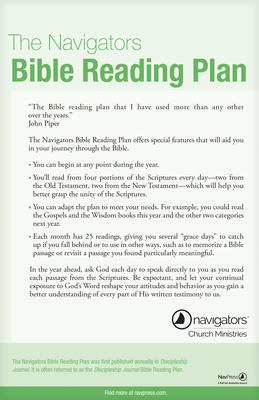 The Navigators Bible Reading Plan 25-Pack