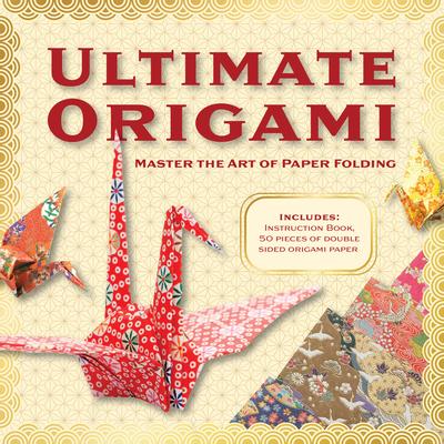Ultimate Origami Kit: Master the Art of Paper Folding - Includes: Instruction Book, 100 Pieces of Double Sided Origami Paper Subscription