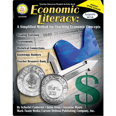 Economic Literacy, Grades 6 - 12: A Simplified Method for Teaching Economic Concepts