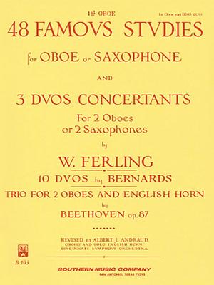 48 Famous Studies, (1st and 3rd Part): Oboe