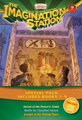 The Imagination Station Special Pack, Books 7-9: Secret of the Prince's Tomb/Battle for Cannibal Island/Escape to the Hiding Place