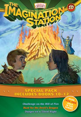 Imagination Station Books 3-Pack: Challenge on the Hill of Fire / Hunt for the Devil's Dragon / Danger on a Silent Night