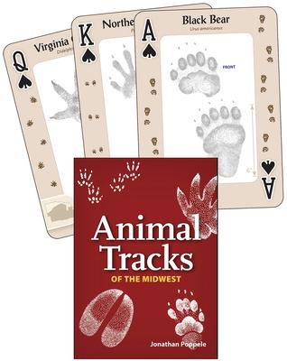 Animal Tracks of the Midwest Playing Cards