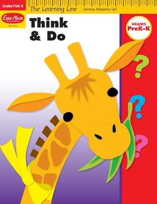 Learning Line: Think and Do, Prek - Kindergarten Workbook