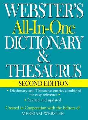 Webster's All-In-One Dictionary & Thesaurus, Second Edition