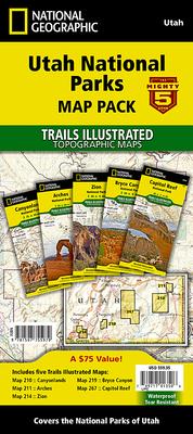 Utah National Parks [Map Pack Bundle]