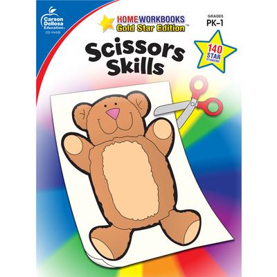 Scissors Skills, Grades Pk - 1: Gold Star Edition Volume 17