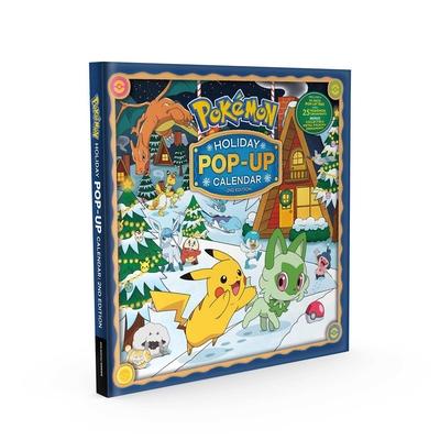 Pokmon Holiday Advent Pop-Up Tree Calendar: Come Join Pikachu and Its Friends as They Celebrate the Holidays by the Fire!