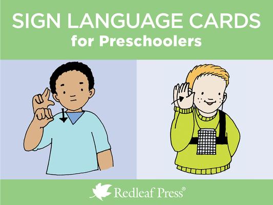 Sign Language Cards for Preschoolers Subscription