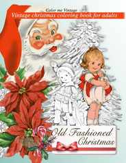 Retro Old Fashioned Christmas Vintage Coloring Book For Adults Subscription