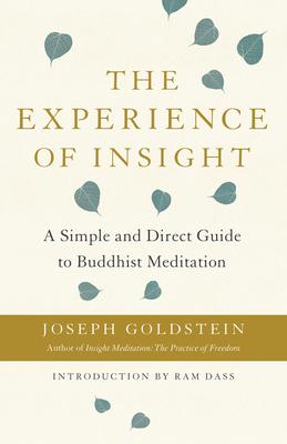 The Experience of Insight: A Simple and Direct Guide to Buddhist Meditation